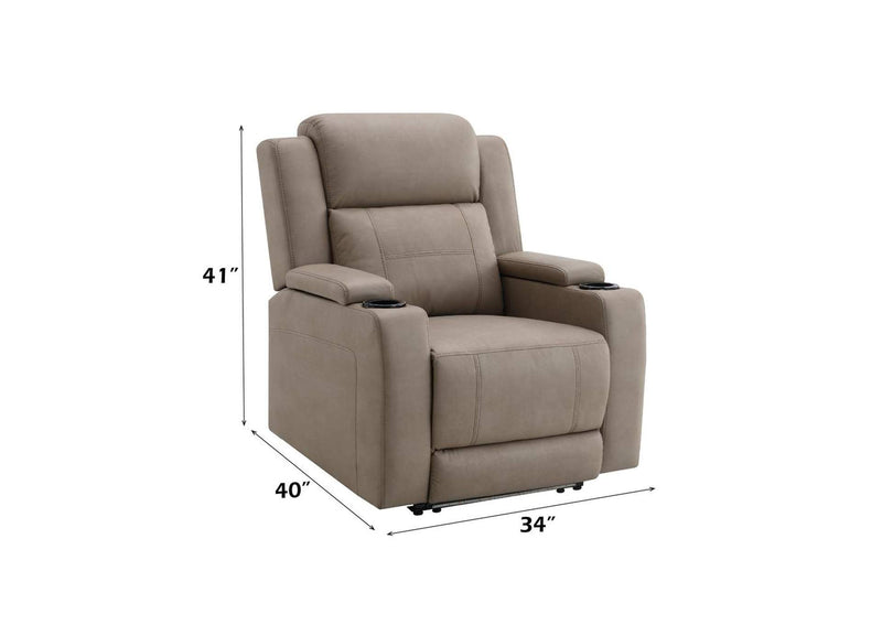 LV02832 Lugo Power Motion Recliner with Cup Holder