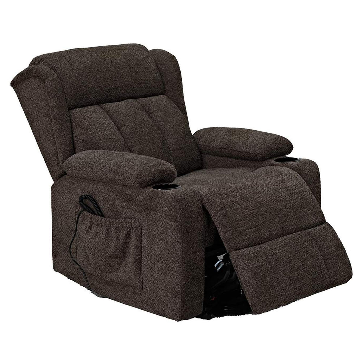 LV02833 Lusio Power Motion Recliner with Lift and Cup Holder