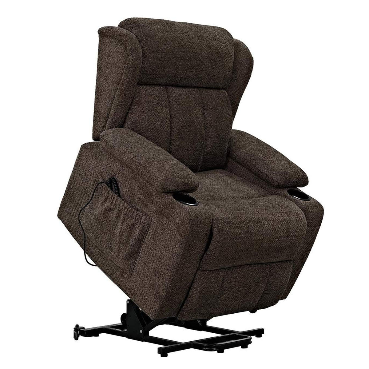 LV02833 Lusio Power Motion Recliner with Lift and Cup Holder
