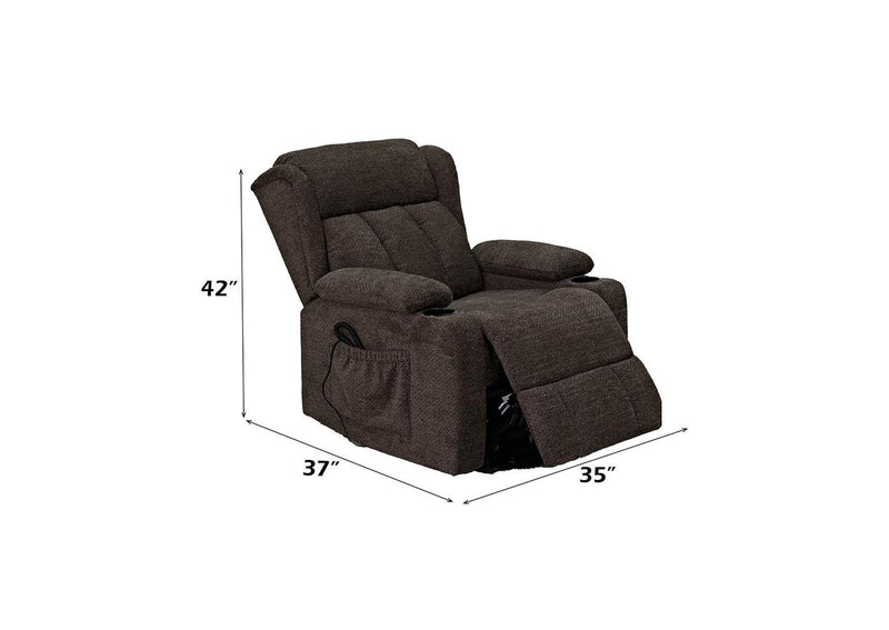 LV02833 Lusio Power Motion Recliner with Lift and Cup Holder