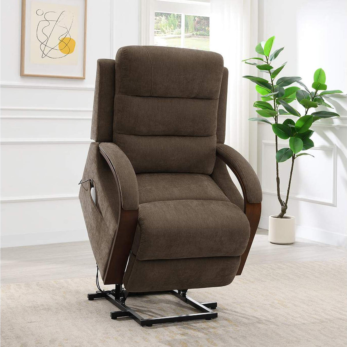 LV02879 Kayla Power Recliner with Lift and Heating and Massage