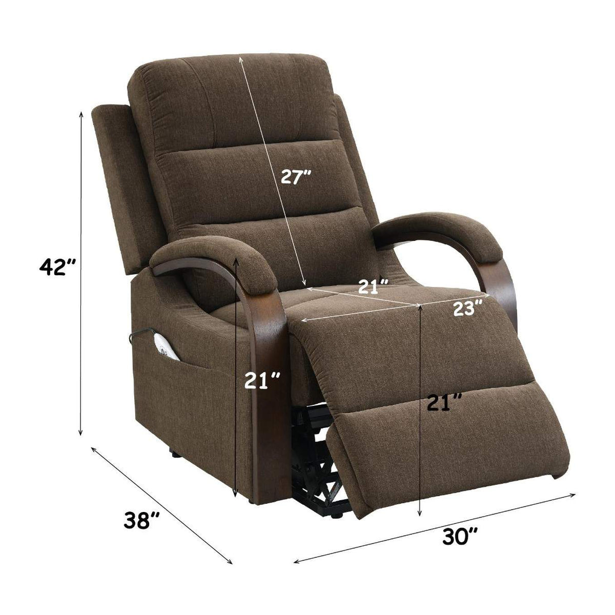 LV02879 Kayla Power Recliner with Lift and Heating and Massage