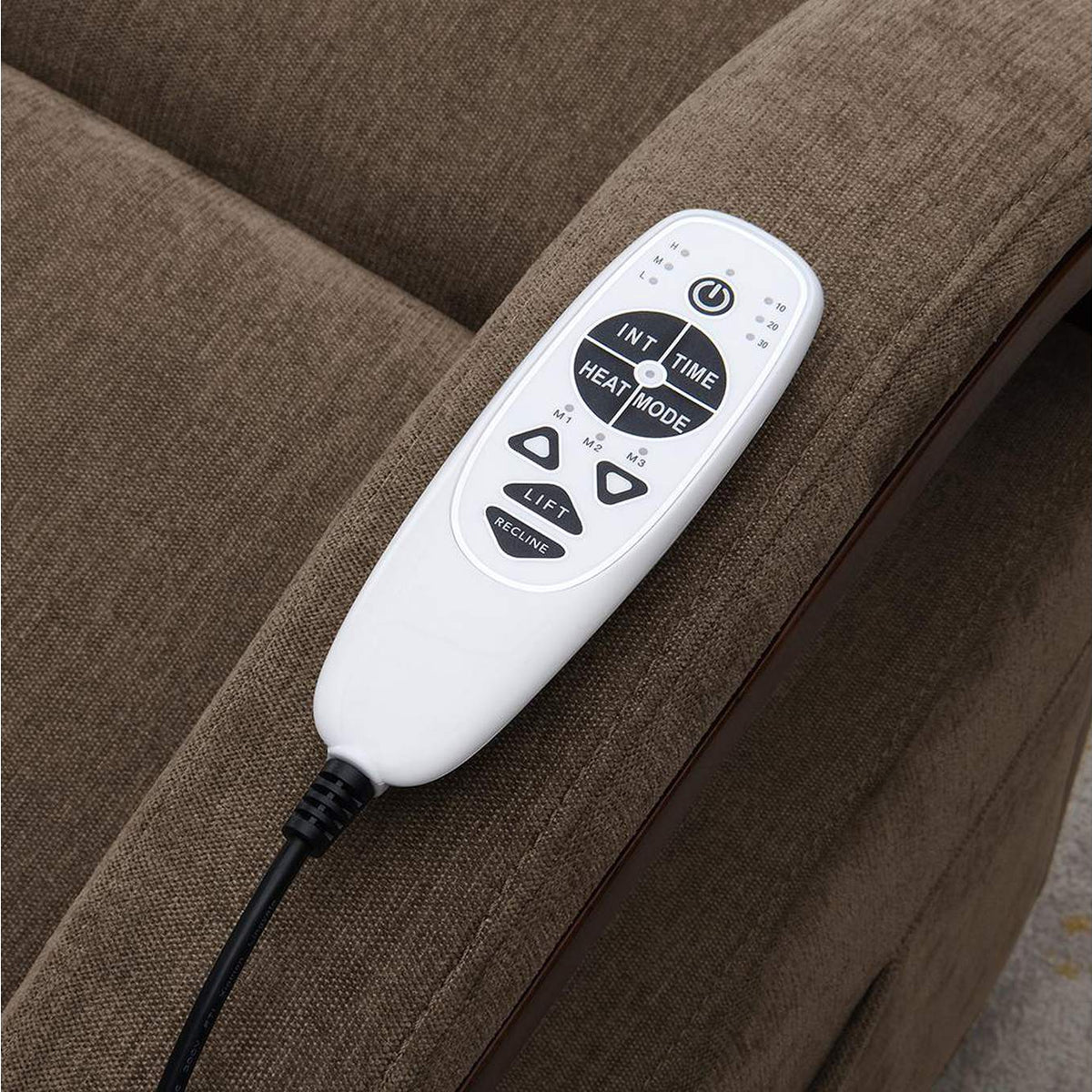 LV02879 Kayla Power Recliner with Lift and Heating and Massage