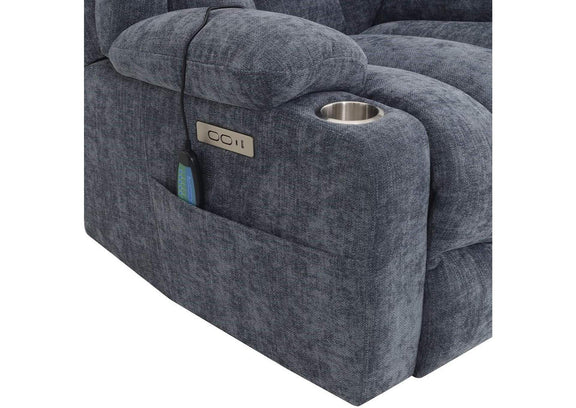 LV02996A Omarion Power Recliner with Lift, Heating and Massage