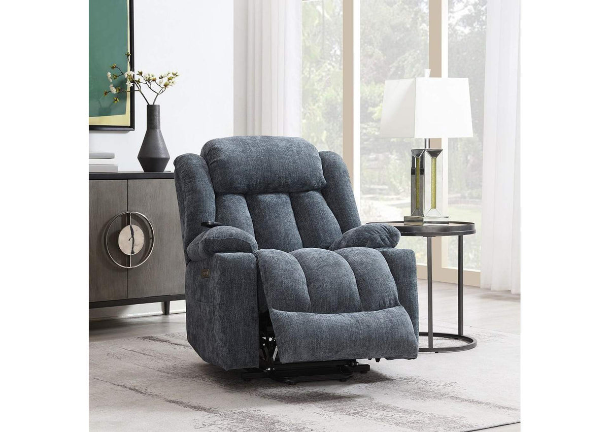 LV02996 Omarion Power Recliner with Lift, Heating and Massage
