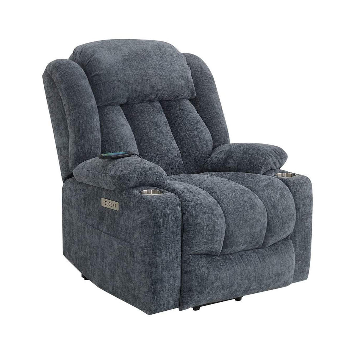 LV02996 Omarion Power Recliner with Lift, Heating and Massage