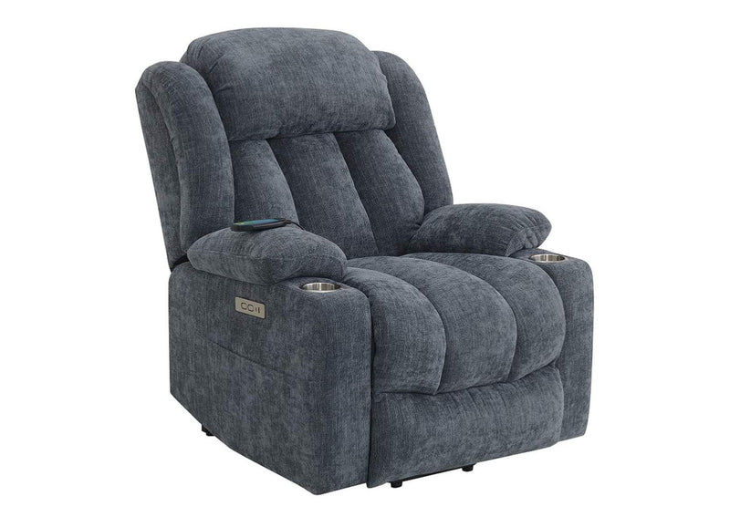 LV02996A Omarion Power Recliner with Lift, Heating and Massage