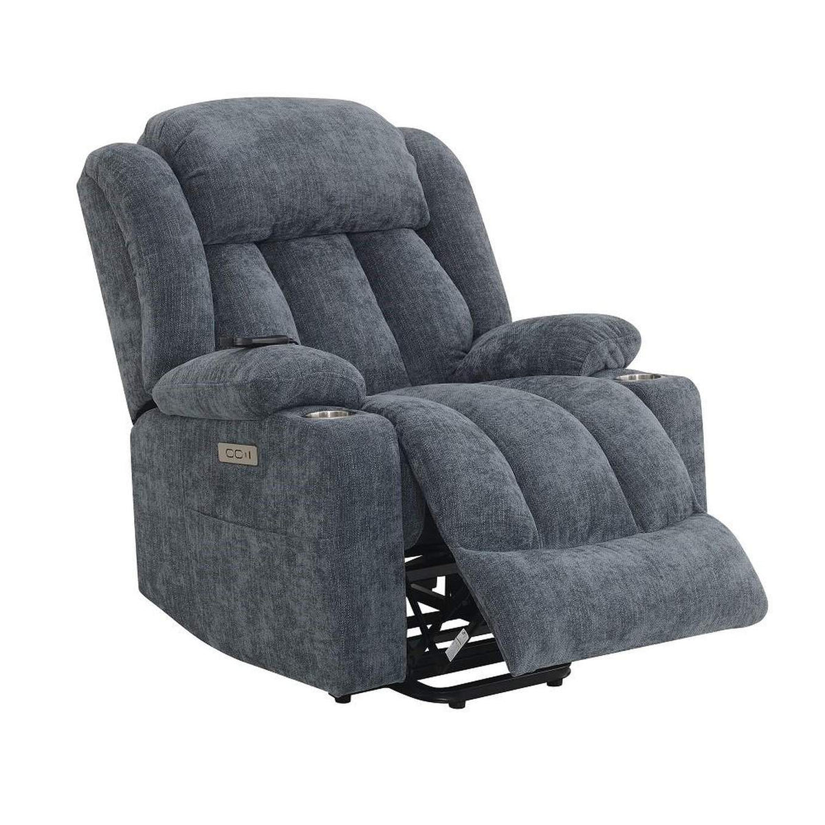 LV02996 Omarion Power Recliner with Lift, Heating and Massage