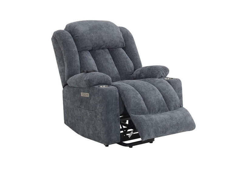 LV02996 Omarion Power Recliner with Lift, Heating and Massage