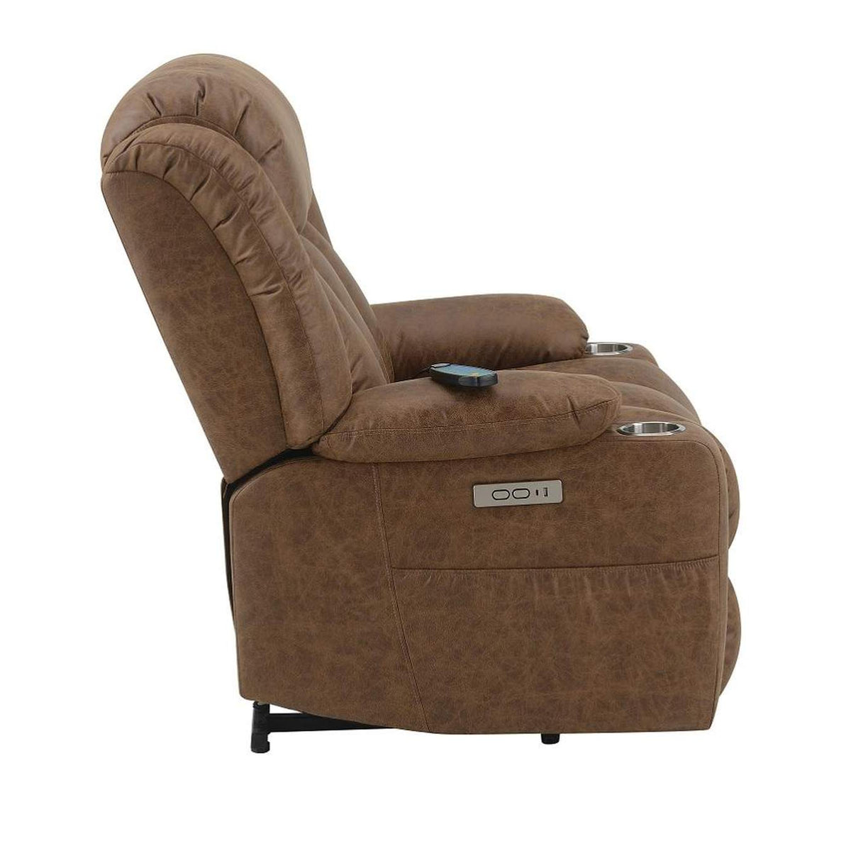 LV02997 Omarion Power Recliner with Lift and Heating and Massage