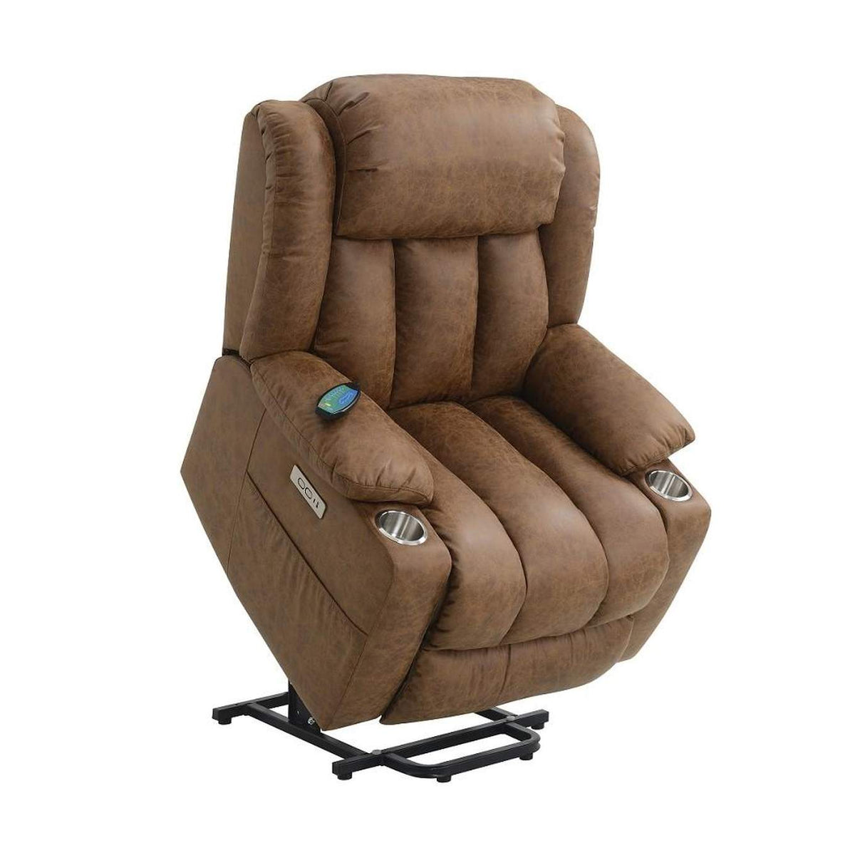 LV02997 Omarion Power Recliner with Lift and Heating and Massage