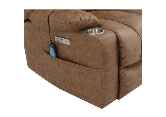 LV02997 Omarion Power Recliner with Lift and Heating and Massage