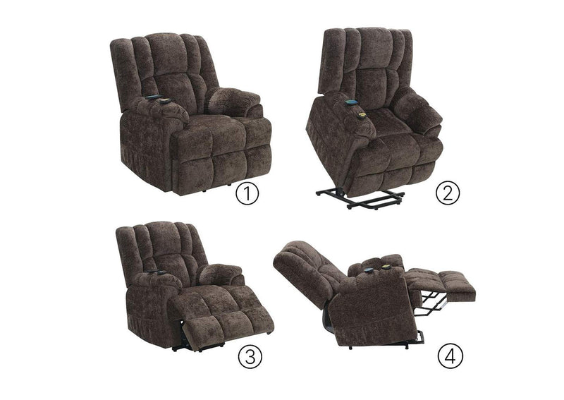 LV02998A Pacay Power Recliner with Lift, Heating and Massage