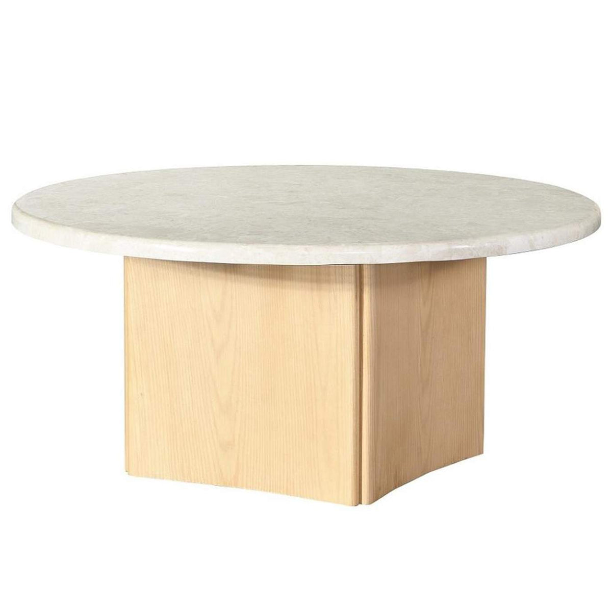 LV03005 Qwin Coffee Table with Marble Top
