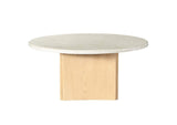 LV03005 Qwin Coffee Table with Marble Top