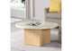 LV03005 Qwin Coffee Table with Marble Top