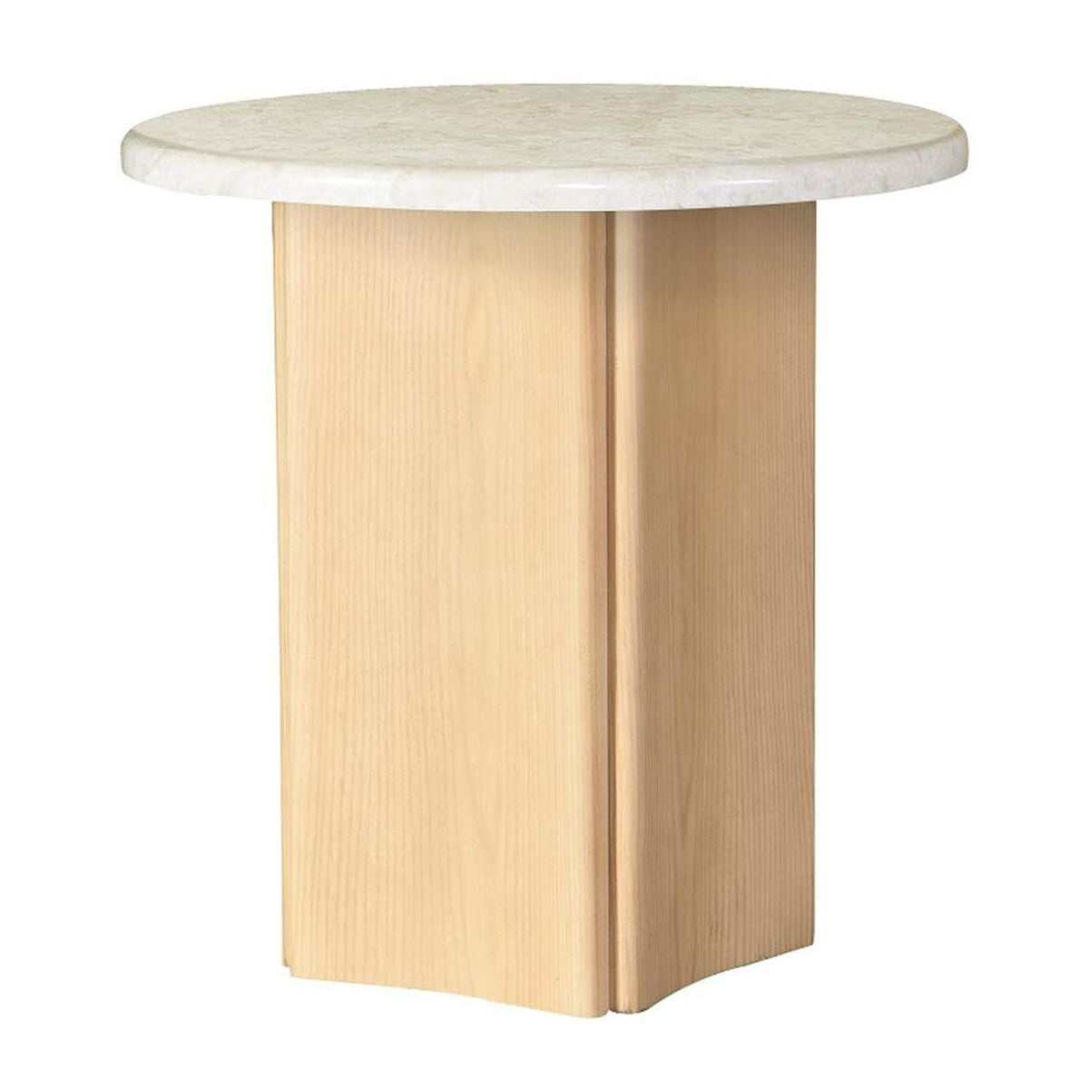 LV03006 Qwin End Table with Marble Top