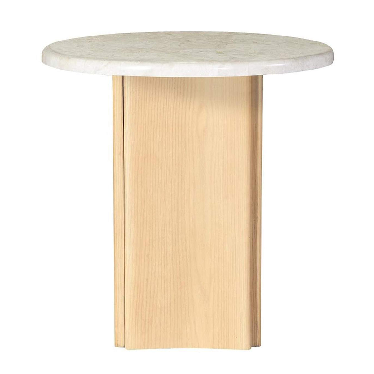 LV03006 Qwin End Table with Marble Top