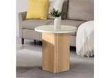 LV03006 Qwin End Table with Marble Top