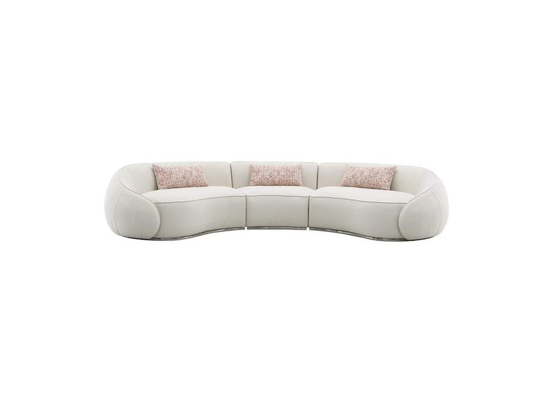 LV03010 Sahara Sectional Sofa with 3 Pillows
