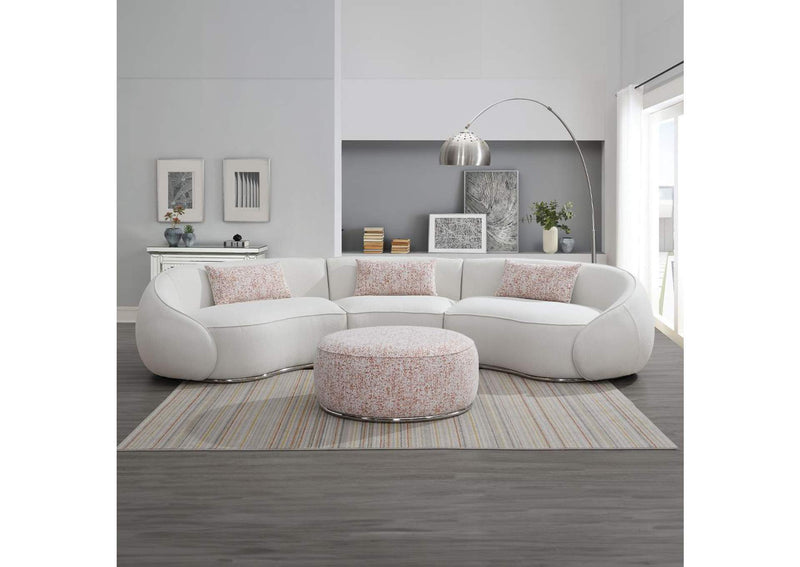 LV03010 Sahara Sectional Sofa with 3 Pillows