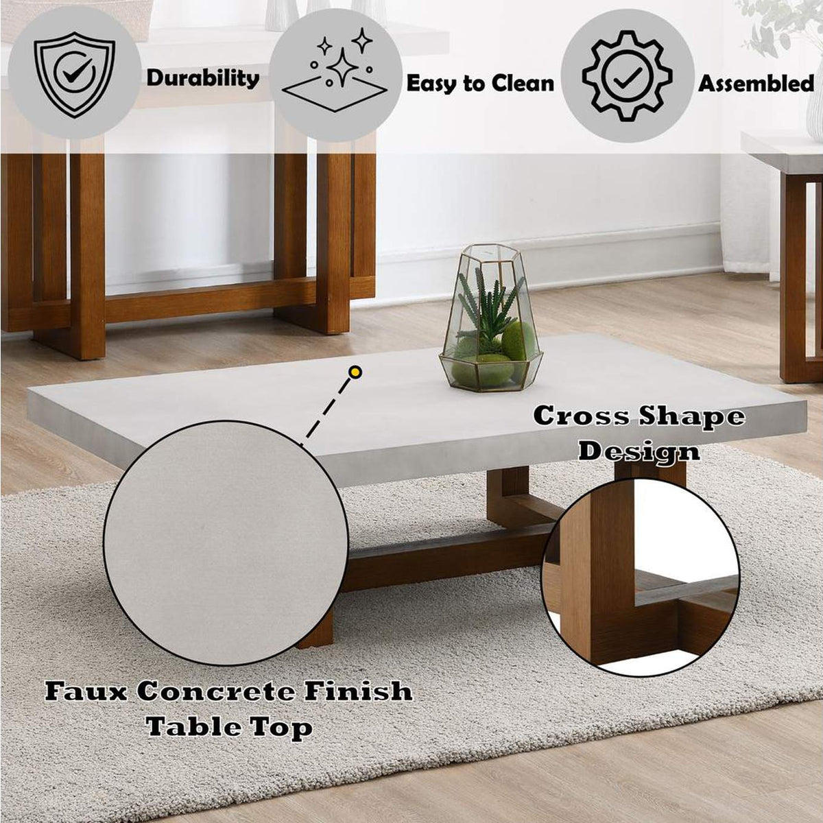 LV03015 Keven Coffee Table