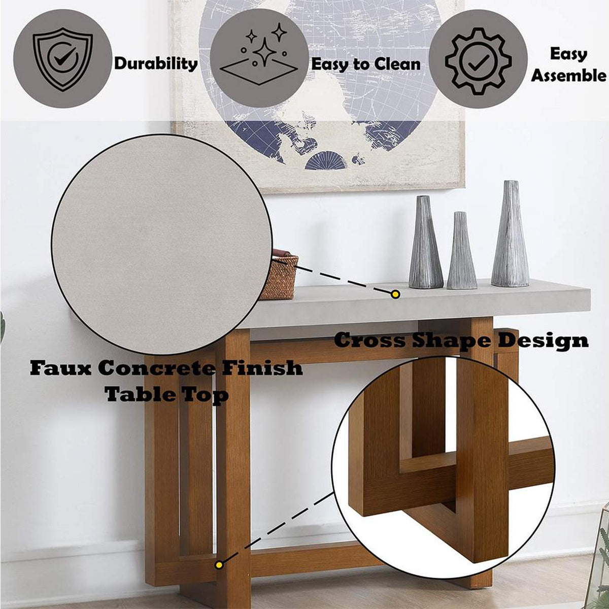 LV03017 Keven Sofa Table
