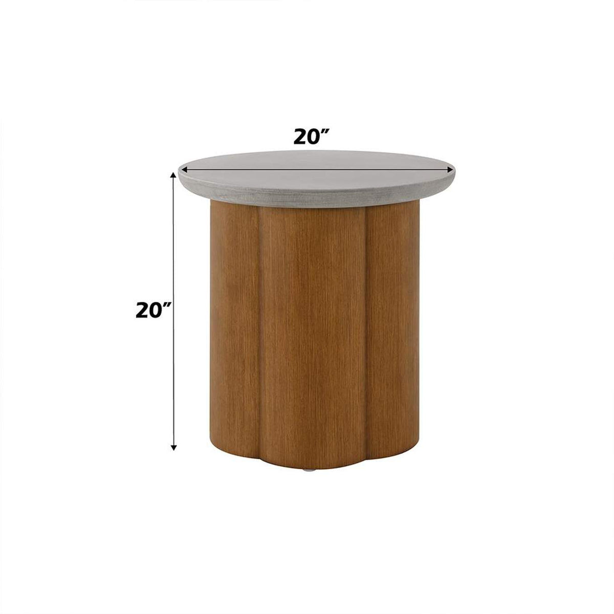 LV03026 Evelyn End Table