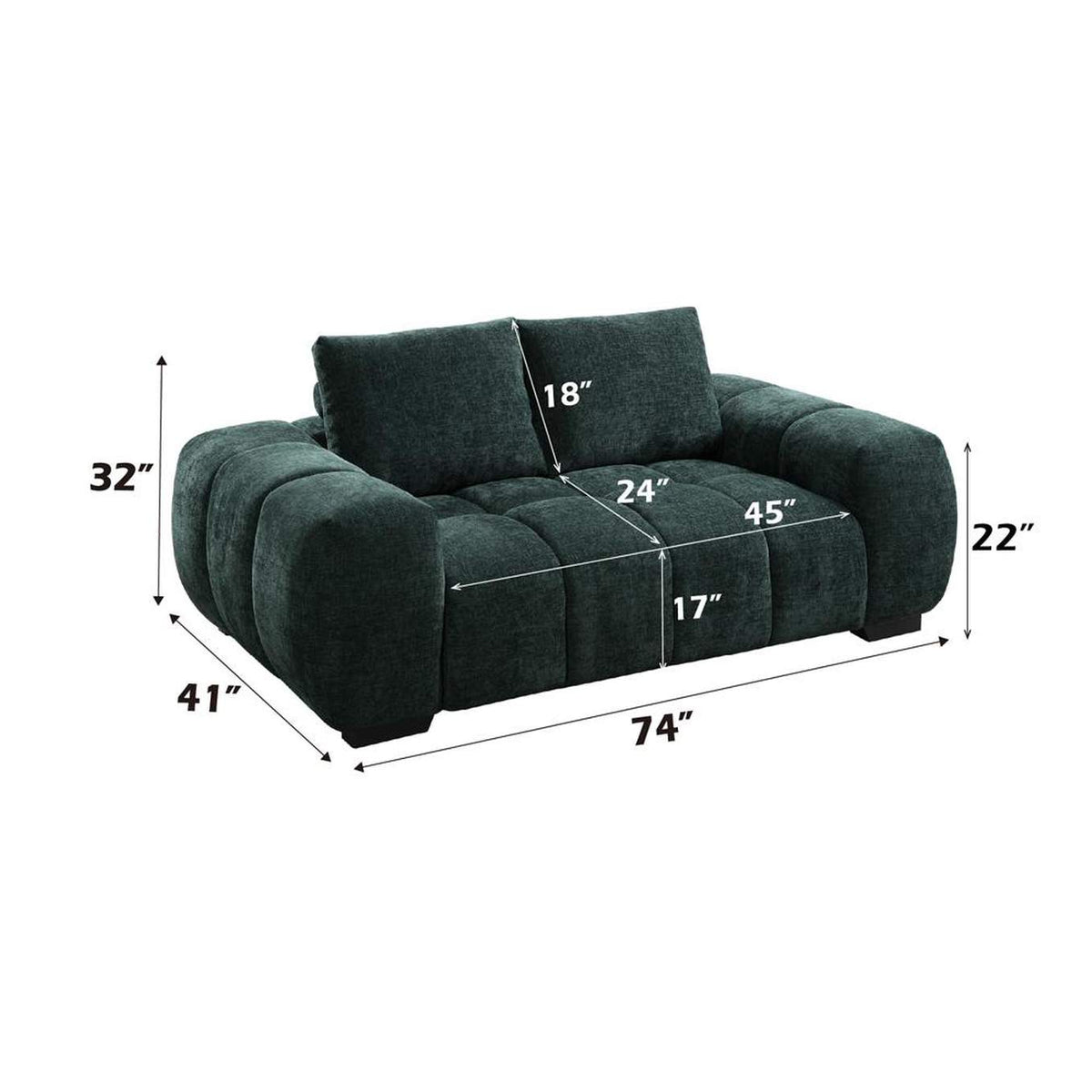 LV03041 Ferrand Loveseat