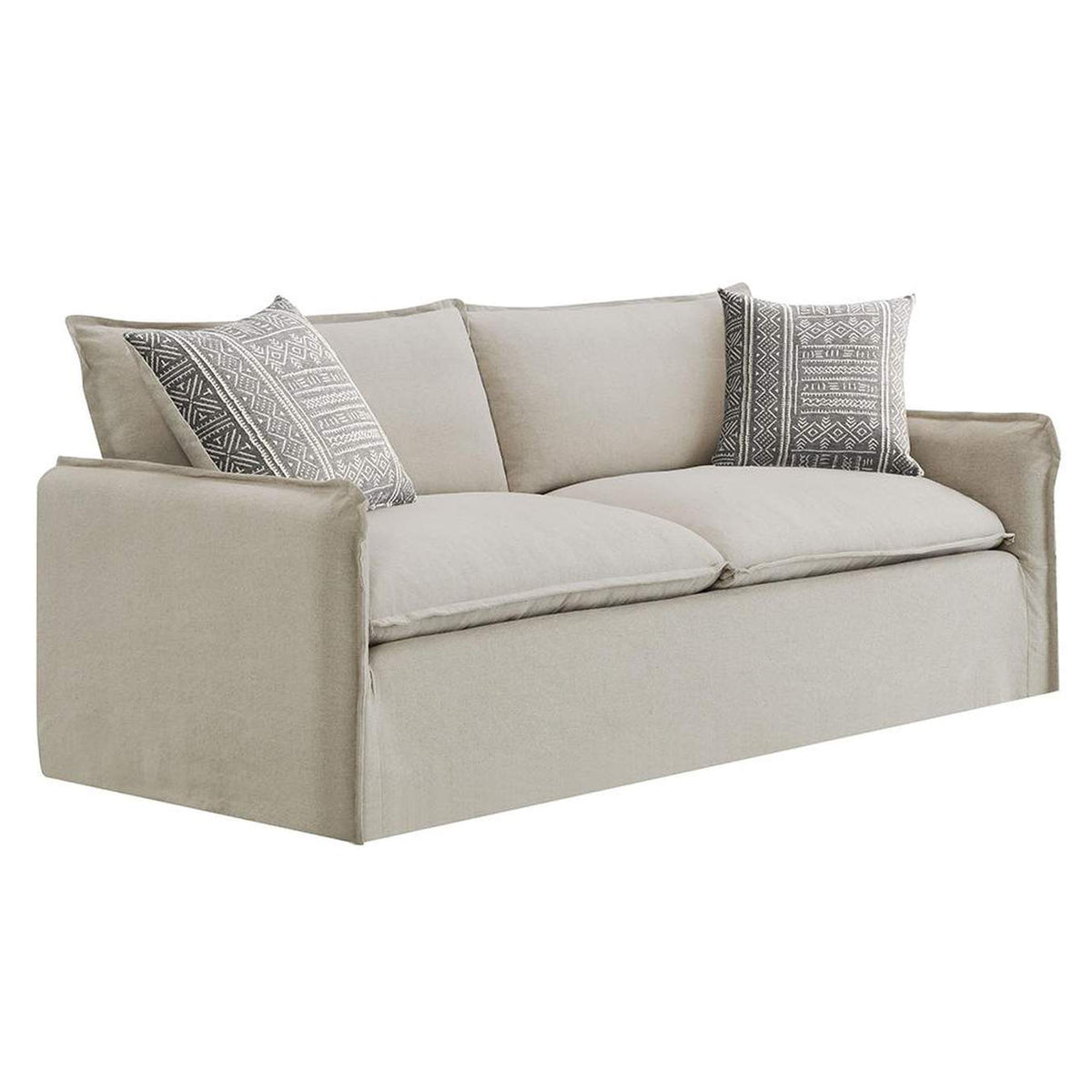 LV03080 Upendo Sofa with 2 Pillows