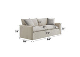 LV03080 Upendo Sofa with 2 Pillows
