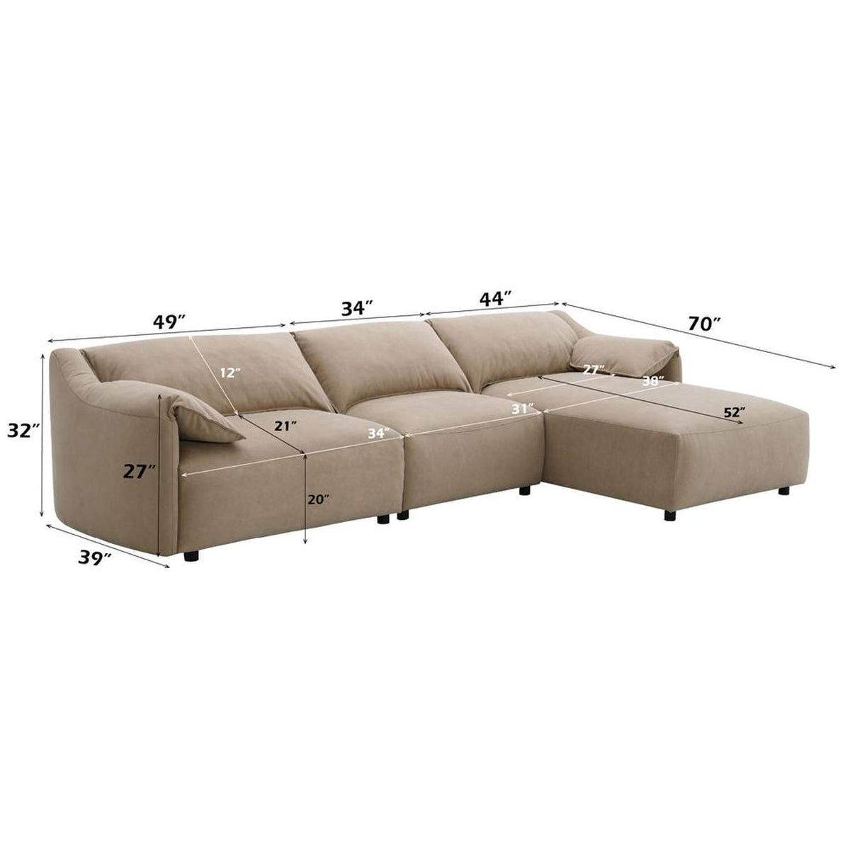 LV03090 Veata Sectional Sofa