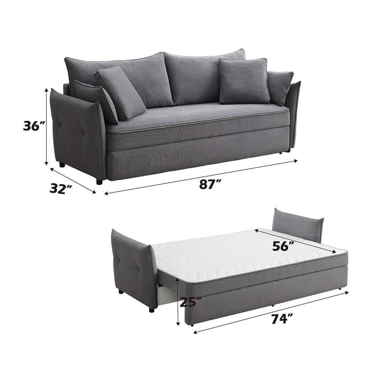 LV03100 Irina Sofa with Sleeper