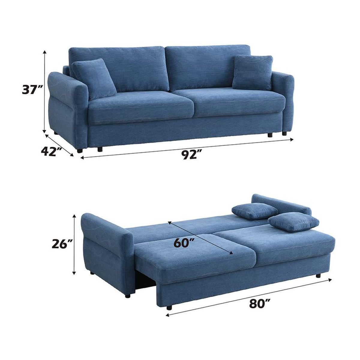LV03120 Haran Sofa with Sleeper
