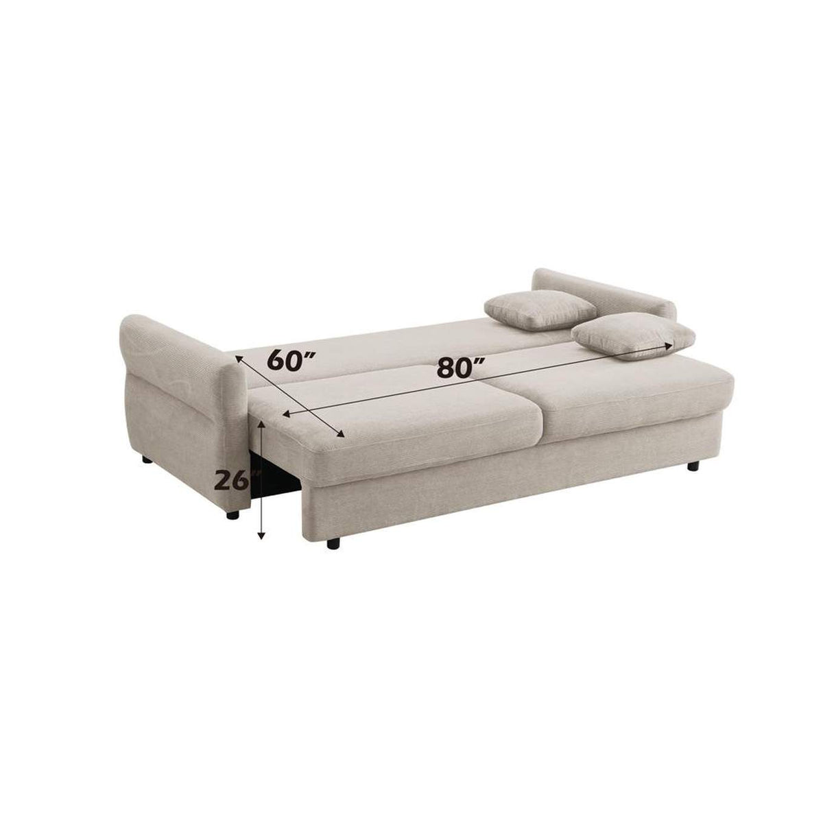 LV03130 Haran Sofa with Sleeper
