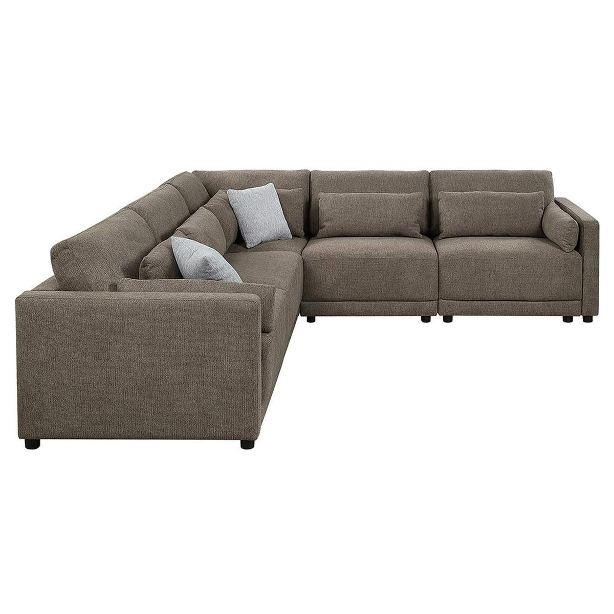 LV03150 Rylie Modular - Left Facing Chair with 3 Pillows