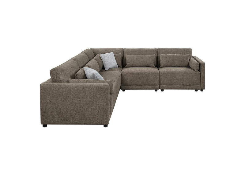 LV03150 Rylie Modular - Left Facing Chair with 3 Pillows