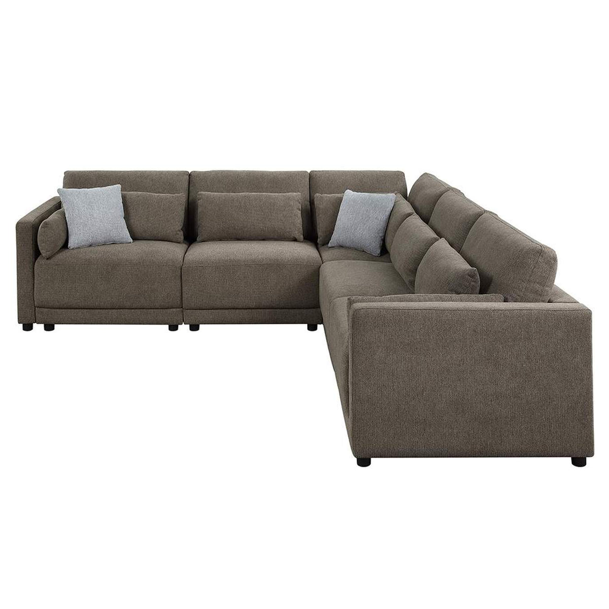 LV03150 Rylie Modular - Left Facing Chair with 3 Pillows