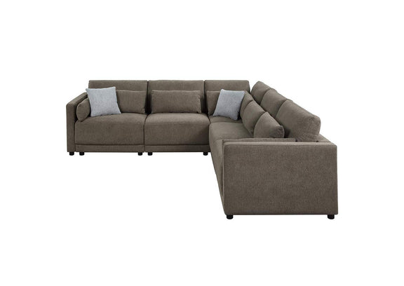 LV03150 Rylie Modular - Left Facing Chair with 3 Pillows
