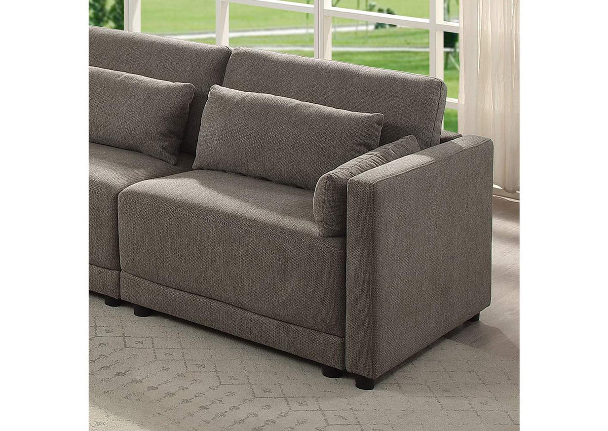LV03151 Rylie Modular - Right Facing Chair with 2 Pillows