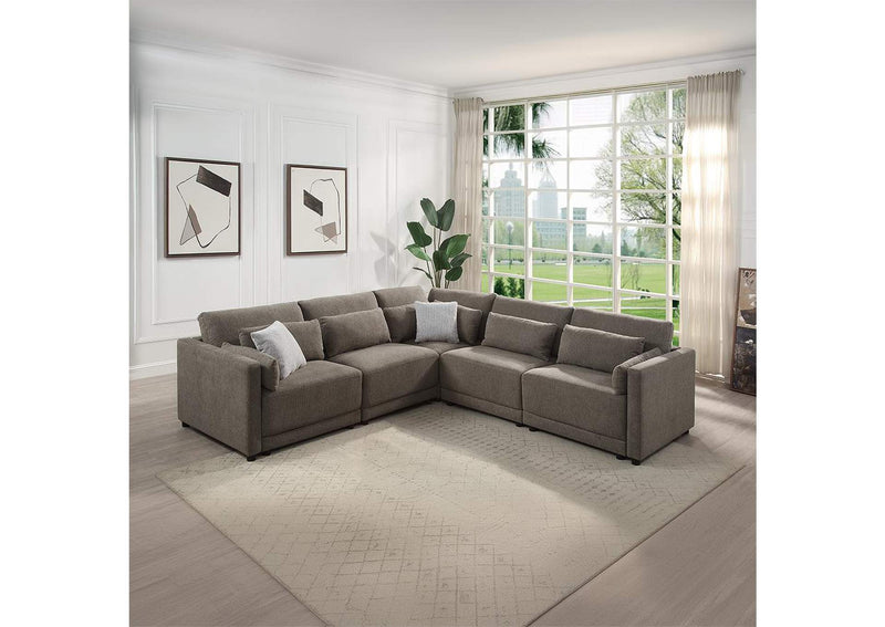 LV03151 Rylie Modular - Right Facing Chair with 2 Pillows