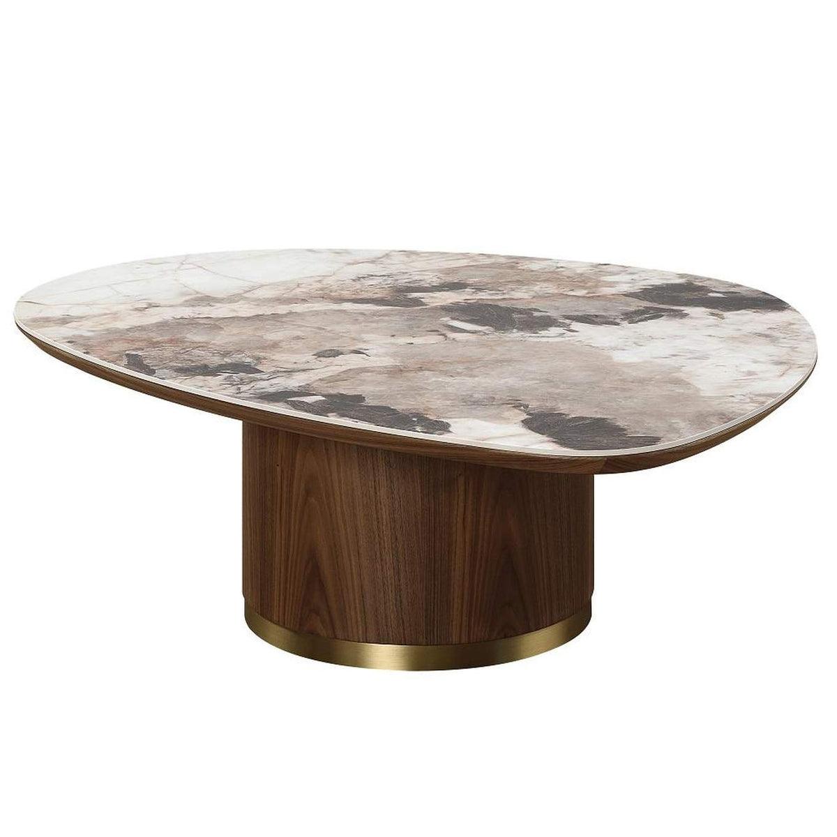 LV03155 Willene Coffee Table with Ceramic Top