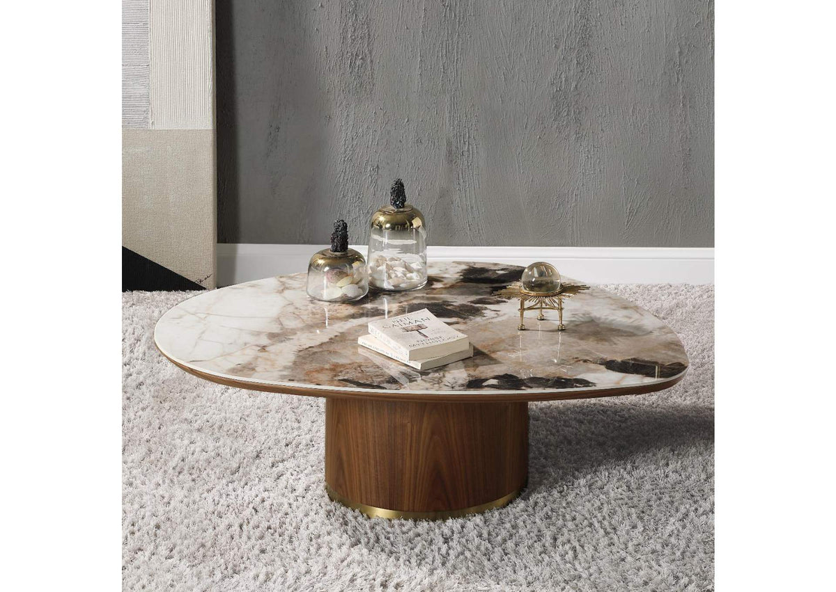 LV03155 Willene Coffee Table with Ceramic Top