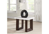 LV03206 Edwyn End Table with Marble Top