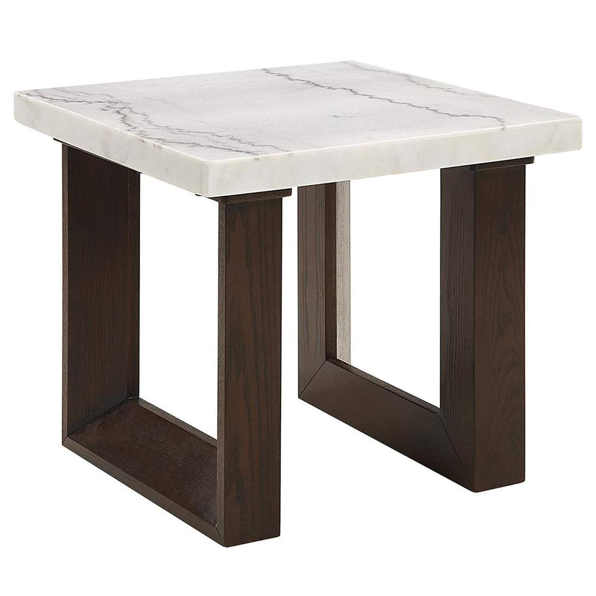 LV03206 Edwyn End Table with Marble Top