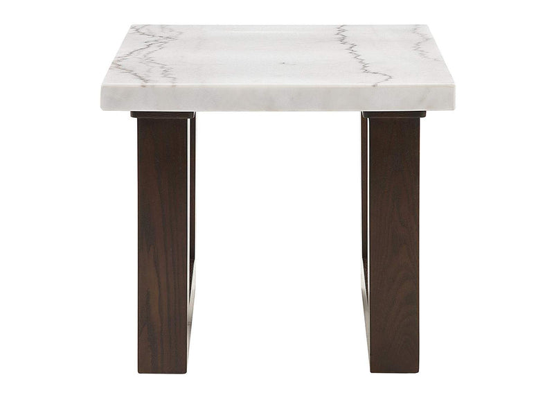LV03206 Edwyn End Table with Marble Top
