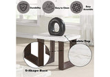 LV03206 Edwyn End Table with Marble Top