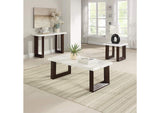 LV03206 Edwyn End Table with Marble Top