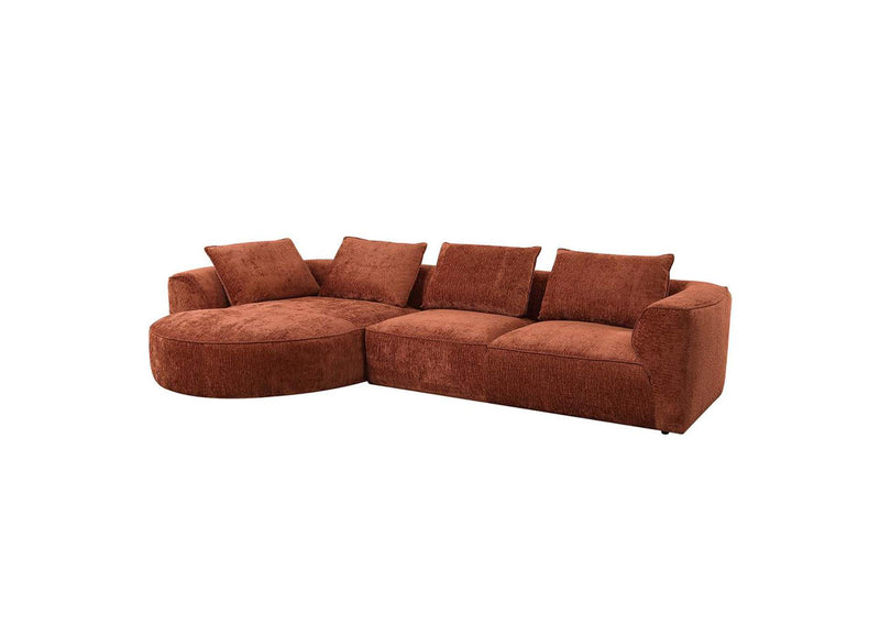 LV03240 Aceso Sectional Sofa with 4 Pillows