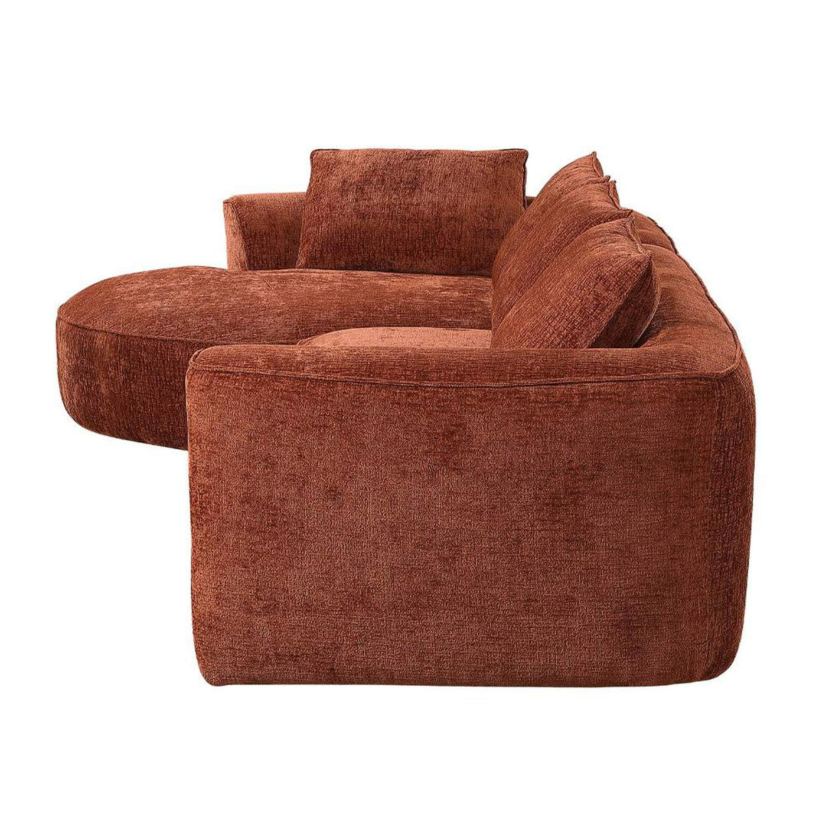 LV03240 Aceso Sectional Sofa with 4 Pillows